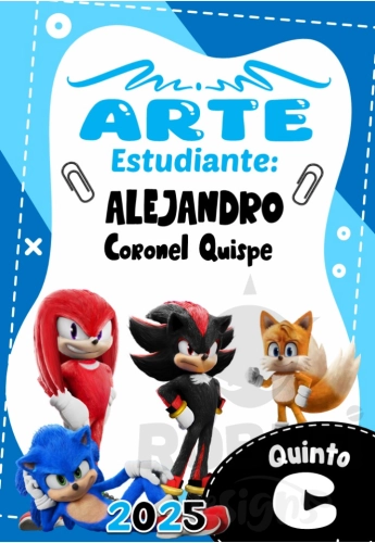 Sonic Rojo Knuckles Caratula 02